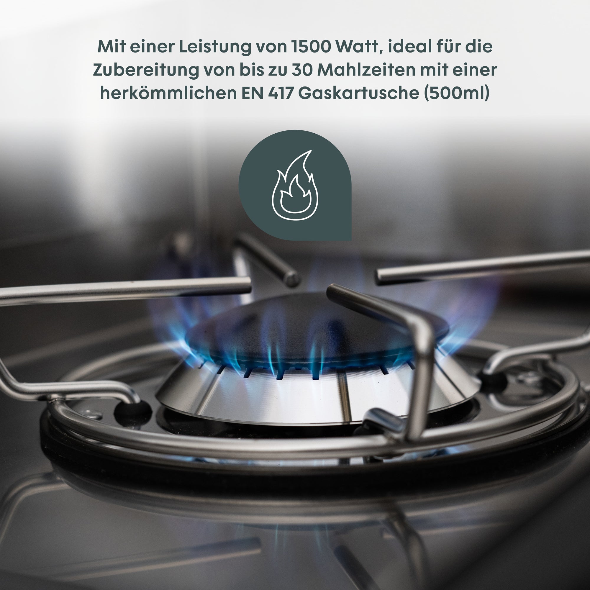 Tragbarer Camping Gaskocher für Vanlife & Outdoor Küche | BOXIO COOK