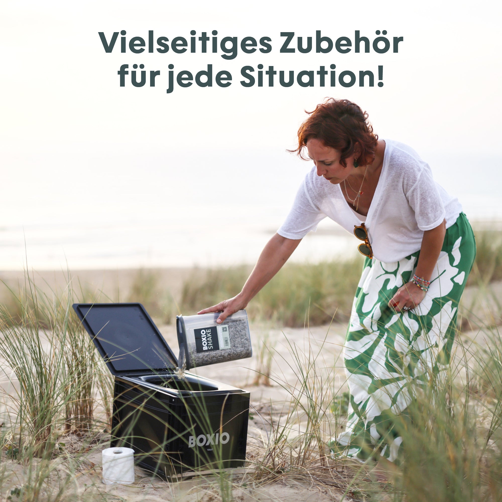 Camping Trenntoilette ohne Chemie – Mobile Trockentrenntoilette | BOXIO