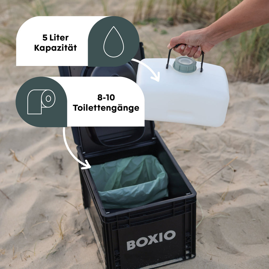 BOXIO TOILET MAX+ | Trenntoilette Komplettset
