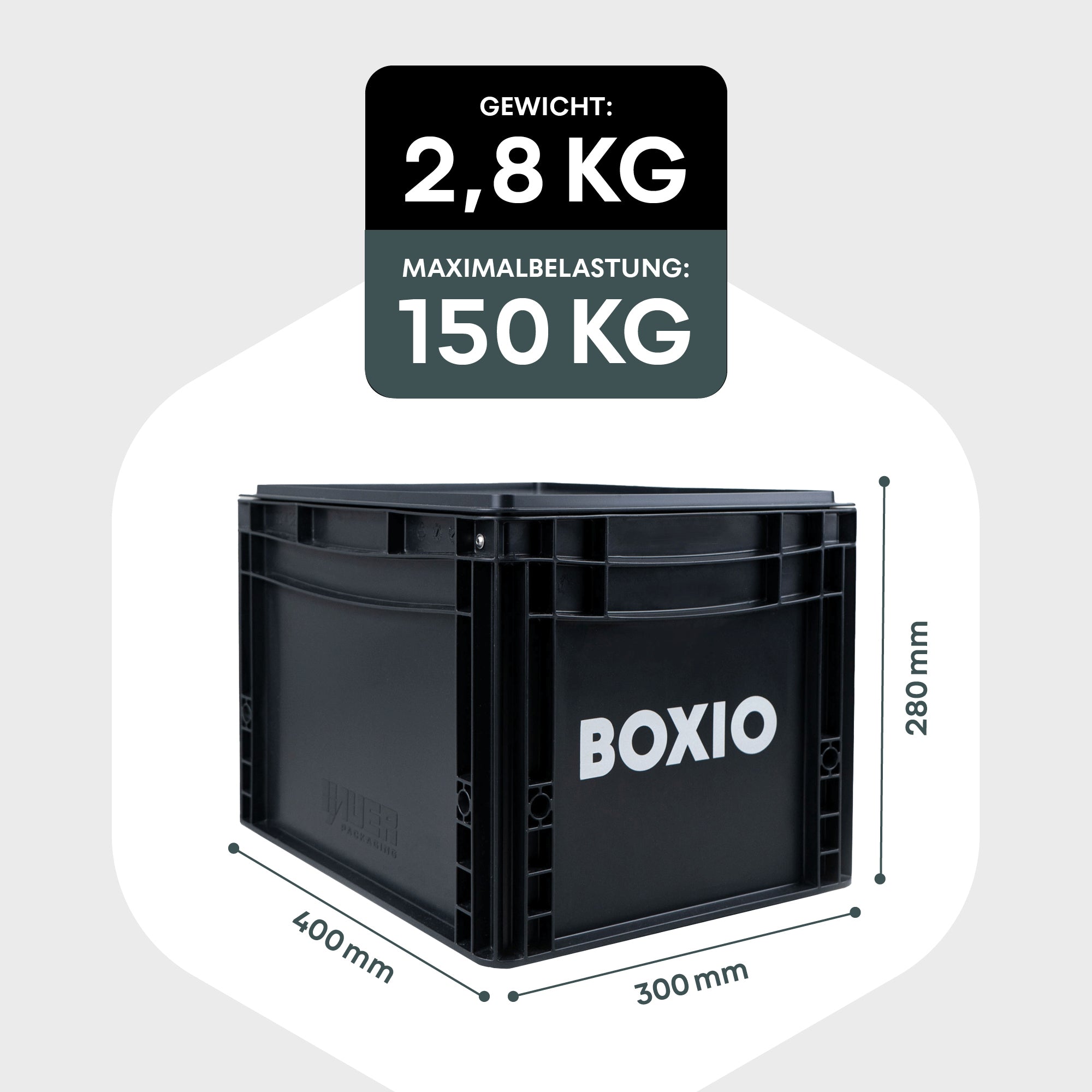 BOXIO TOILET MAX+ | Trenntoilette Komplettset