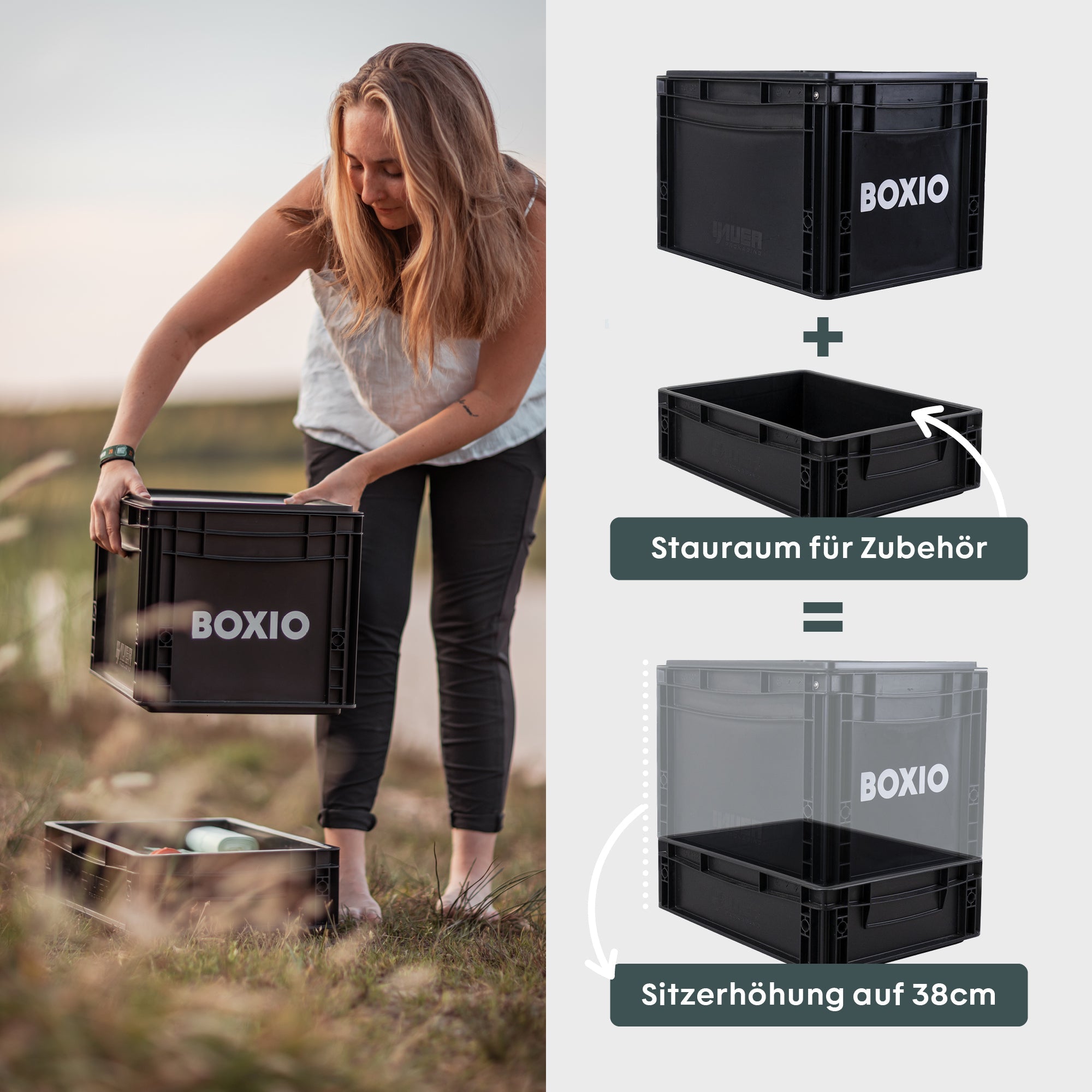 BOXIO TOILET MAX+ | Trenntoilette Komplettset